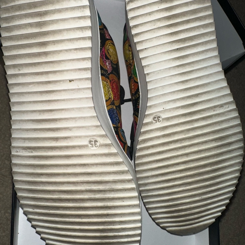 Versace Colorful Patterned Sneakers - Picture 4 of 7